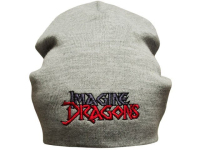 IMAGINE DRAGONS (лого) шапка біні з вишивкою (сіра)