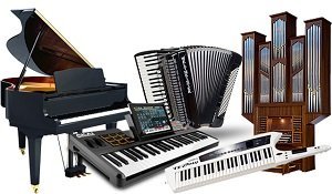 Клавішні музичні інструменти