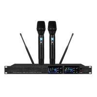 Радиосистема с двумя ручными микрофонами 4all Audio U-4800 Изображение
