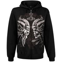 Худі Viking With Skull на блискавці Зображення