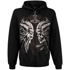 Худі Viking With Skull на блискавці Изображение