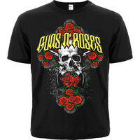 Футболка Guns'n'Roses (крест из роз), Размер XXXL (XXL Euro) Зображення