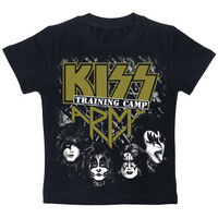 Детская футболка Kiss (training camp) черная, Размер 4-5 лет 100-110, см Изображение