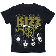 Детская футболка Kiss (training camp) черная, Размер 4-5 лет 100-110, см Зображення