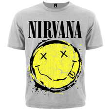 Футболка Nirvana (smile (меланж)) Изображение