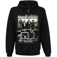 Худі Rammstein (photo band with logo) на блискавці Зображення
