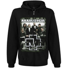 Худі Rammstein (photo band with logo) на блискавці Зображення