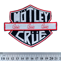 Нашивка Motley Crue (black) Изображение