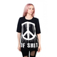 Удлиненная футболка Peace of Shit (Urbanist) Зображення