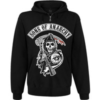 Худі Sons Of Anarchy на блискавці Зображення