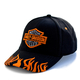 Бейсболка (3D) Harley-Davidson (пламя) Изображение
