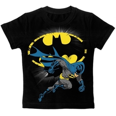 Детская футболка Batman черная, Размер 2-3 года 85-99, см Зображення