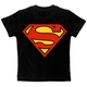 Детская футболка Superman черная, Размер 2-3 года 85-99, см Зображення