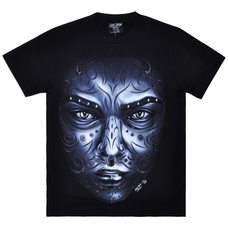 Футболка Tattoo Face (3D, светится в темноте) Зображення