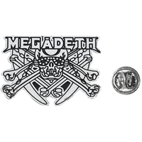 Пин (значок) фигурный Megadeth (logo) Зображення