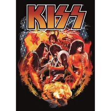Постер Kiss (fire) Изображение