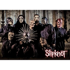 Постер Slipknot (white logo) Зображення