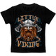 Детская футболка Little Viking черная, Размер 2-3 года 85-99, см Зображення