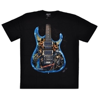 Футболка Painted Guitar (светится в темноте) Изображение