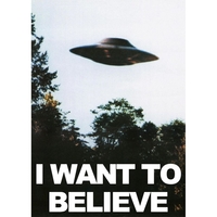 Плакат I want to Believe Изображение