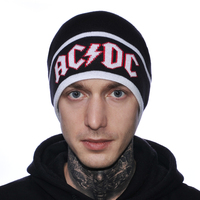 Шапка AC/DC с жаккардовым узором Зображення