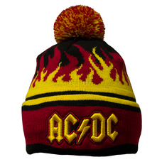 Шапка AC/DC (flame) c жаккардовым узором Изображение