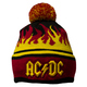 Шапка AC/DC (flame) c жаккардовым узором Изображение