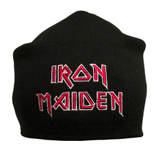 Шапка с вышивкой Iron Maiden черная Изображение