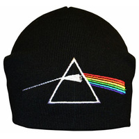Шапка с вышивкой Pink Floyd черная Зображення