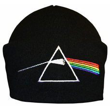 Шапка с вышивкой Pink Floyd черная Зображення