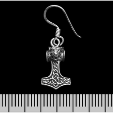 Серьга-крючок Молот Тора (Fenrir) (серебро, 925 проба) Изображение