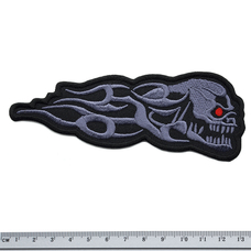 Нашивка термо Fire skull (stp-007) Изображение