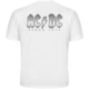 Футболка AC/DC (since 1973) (біла футболка) Зображення