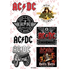 Стикерпак AC/DC (album covers) SP-003 Зображення