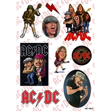 Стикерпак AC/DC (comics) SP-001 Зображення