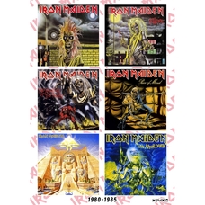 Стикерпак Iron Maiden (album covers 1980-1985) SP-005 Зображення