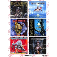 Стикерпак Iron Maiden (album covers 1986-1995) SP-006 Зображення