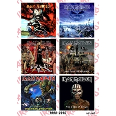 Стикерпак Iron Maiden (album covers 1998-2015) SP-007 Зображення
