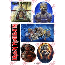 Стикерпак Iron Maiden (Eddie & logo) SP-009 Изображение