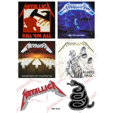 Стикерпак Metallica (album covers) SP-011 Зображення