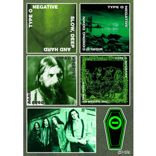Стікерпак Type O Negative (album covers) SP-021 Зображення