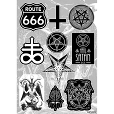 Стикерпак Occult Symbols (black & white) SP-023 Зображення
