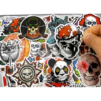Набор стикеров Skulls-2 (color) (stk-011) (50 шт.) Изображение