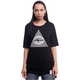 Удлиненная футболка Urbanist Eye Illuminati (black) Изображение
