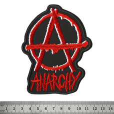 Нашивка Anarchy (черный фон) Зображення