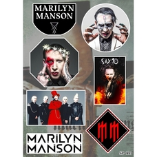 Стикерпак Marilyn Manson SP-060 Изображение