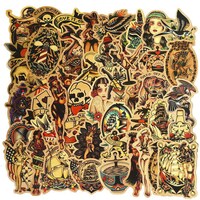 Набор стикеров Old School Tattoo-2 (stk-024) (50 шт.) Зображення
