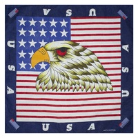 Бандана USA flag with eagle Изображение