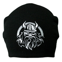 Шапка с вышивкой Odin (Один) черная Изображение