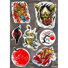 Стикерпак Japanese Tattoo SP-075 Изображение